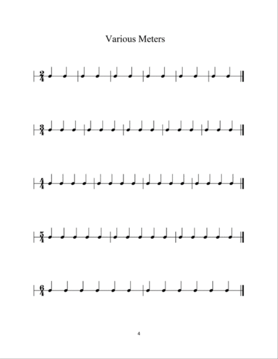 Rhythm Book 1 Piano Method scores gallery preview page 4