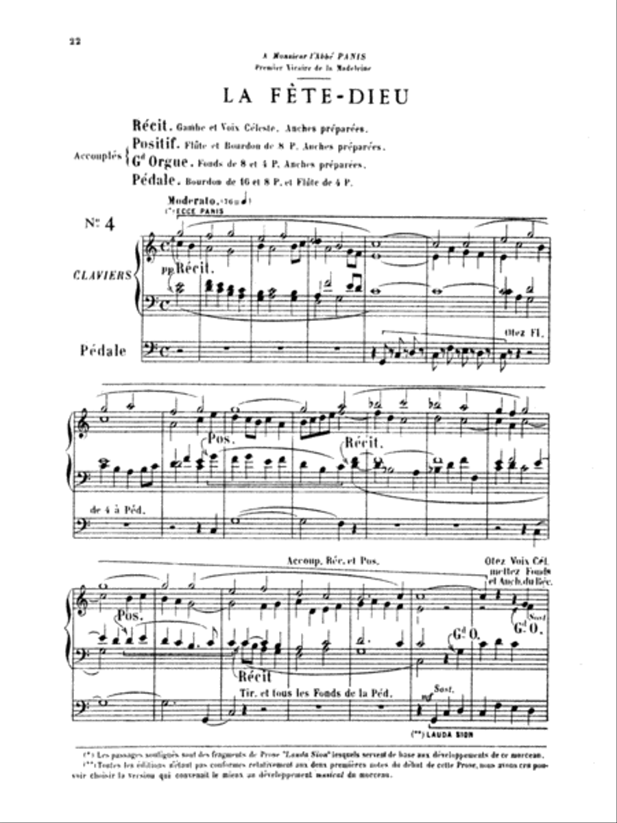 Dubois: Twelve Pieces Organ scores gallery preview page 1