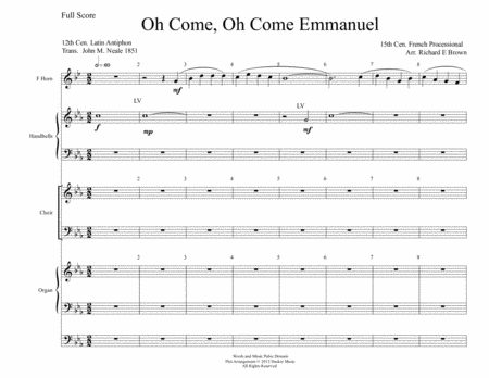 Oh Come, Oh Come Emmanuel - instrumental set image number null