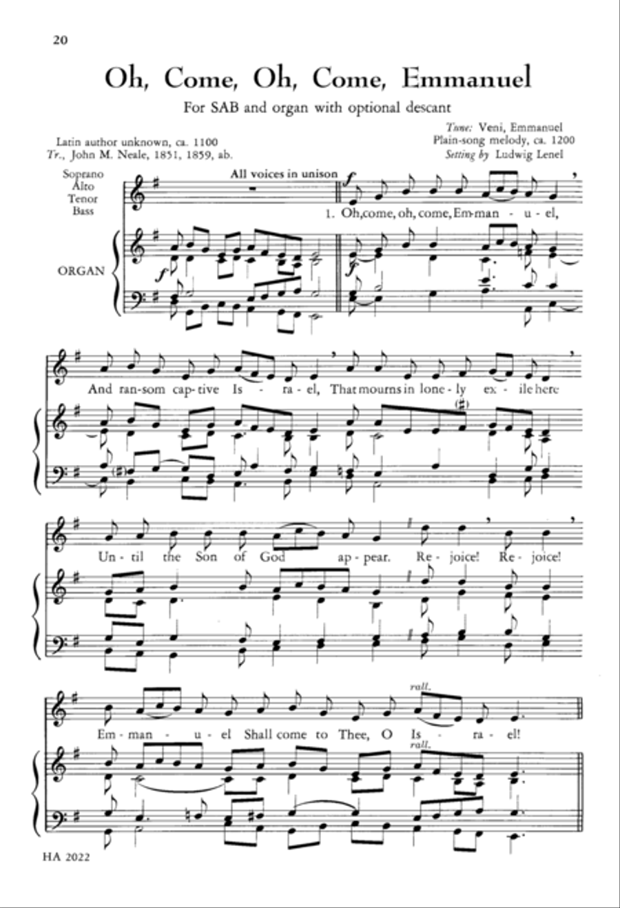 The SAB Chorale Book 3-Part scores gallery preview page 11