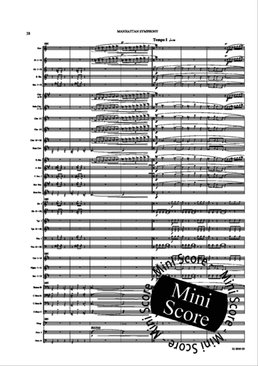 Manhattan Symphony Concert Band scores gallery preview page 42