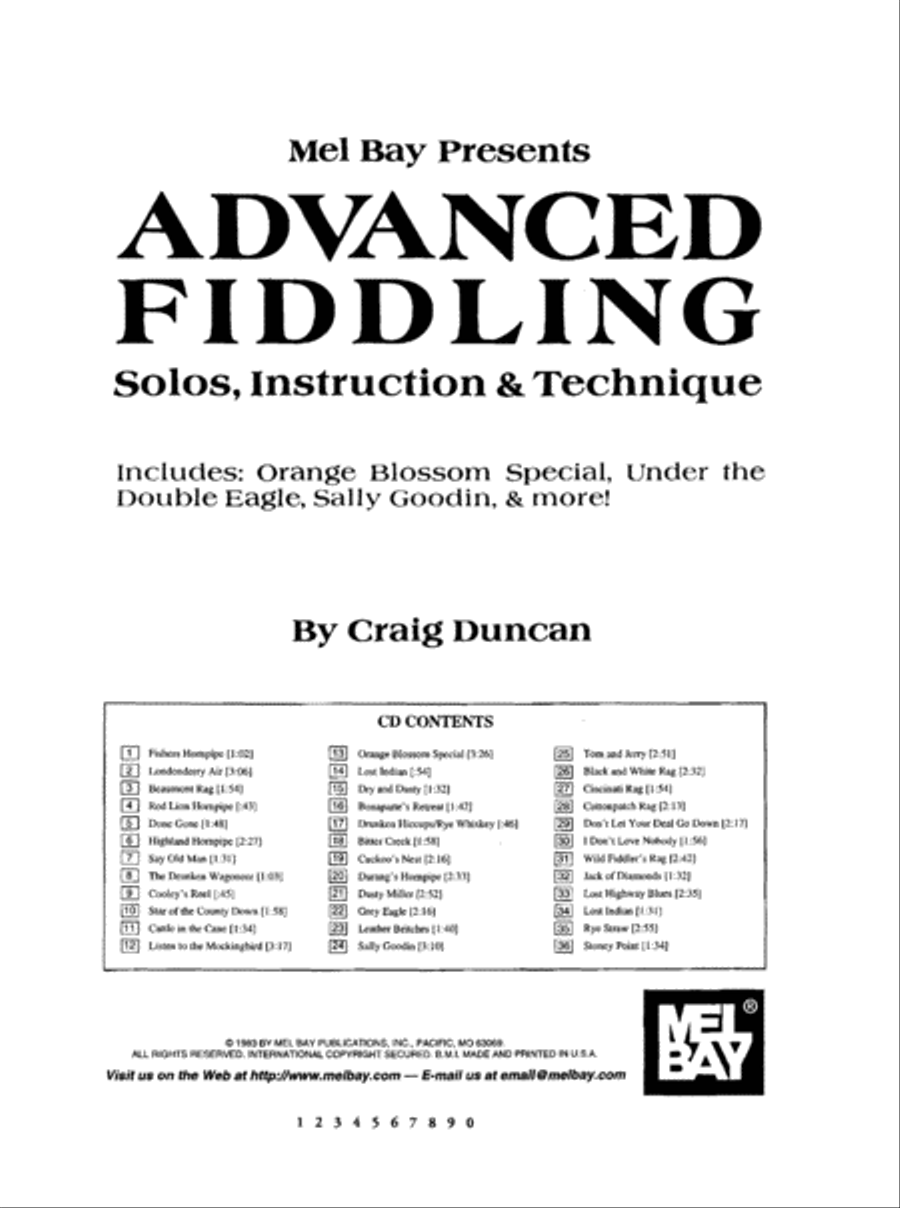 Advanced Fiddling Violin scores gallery preview page 3