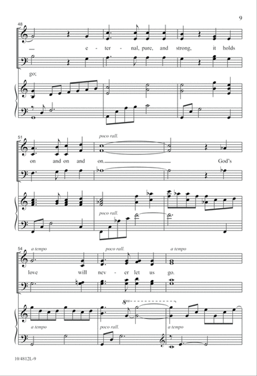 Never Let Us Go 2-Part scores gallery preview page 9