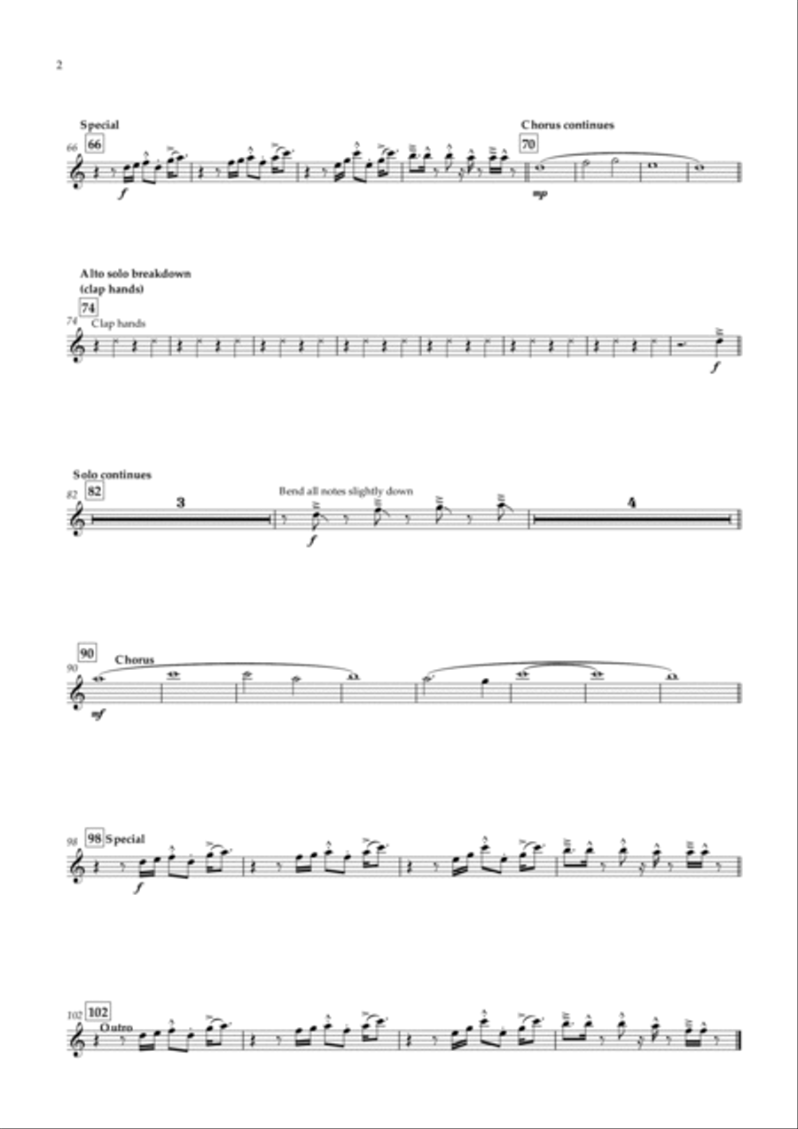 Don't Worry Jazz Ensemble scores gallery preview page 5