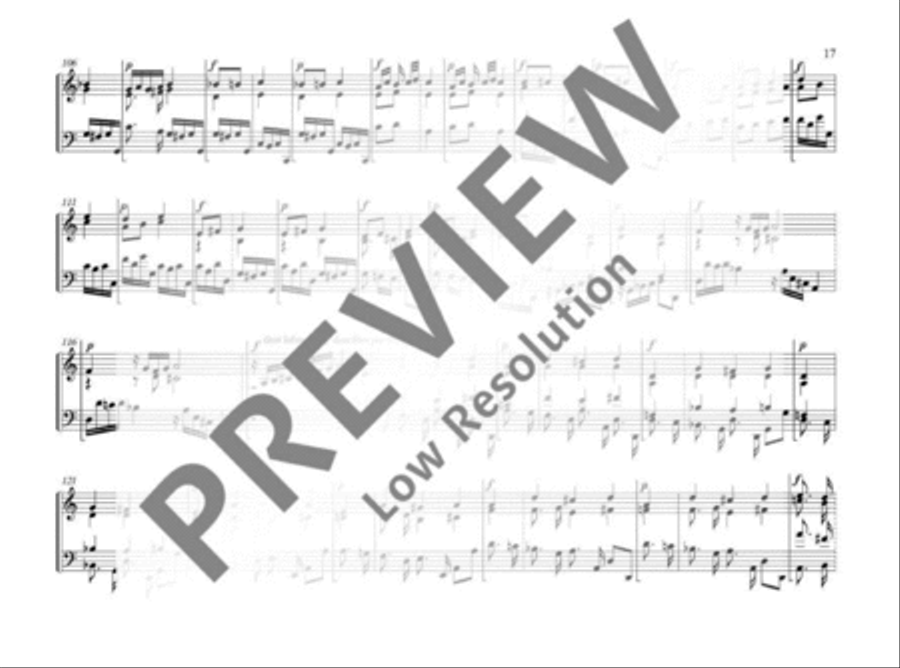 Complete Organ Works Organ scores gallery preview page 18
