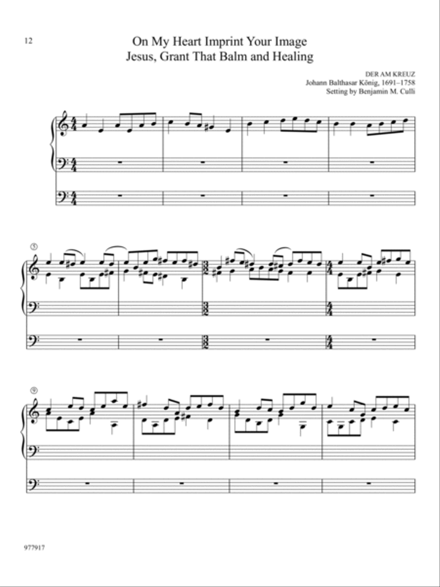 Hymn Tune Innovations: Seven Settings for the Church Year, Set 4 Organ scores gallery preview page 4