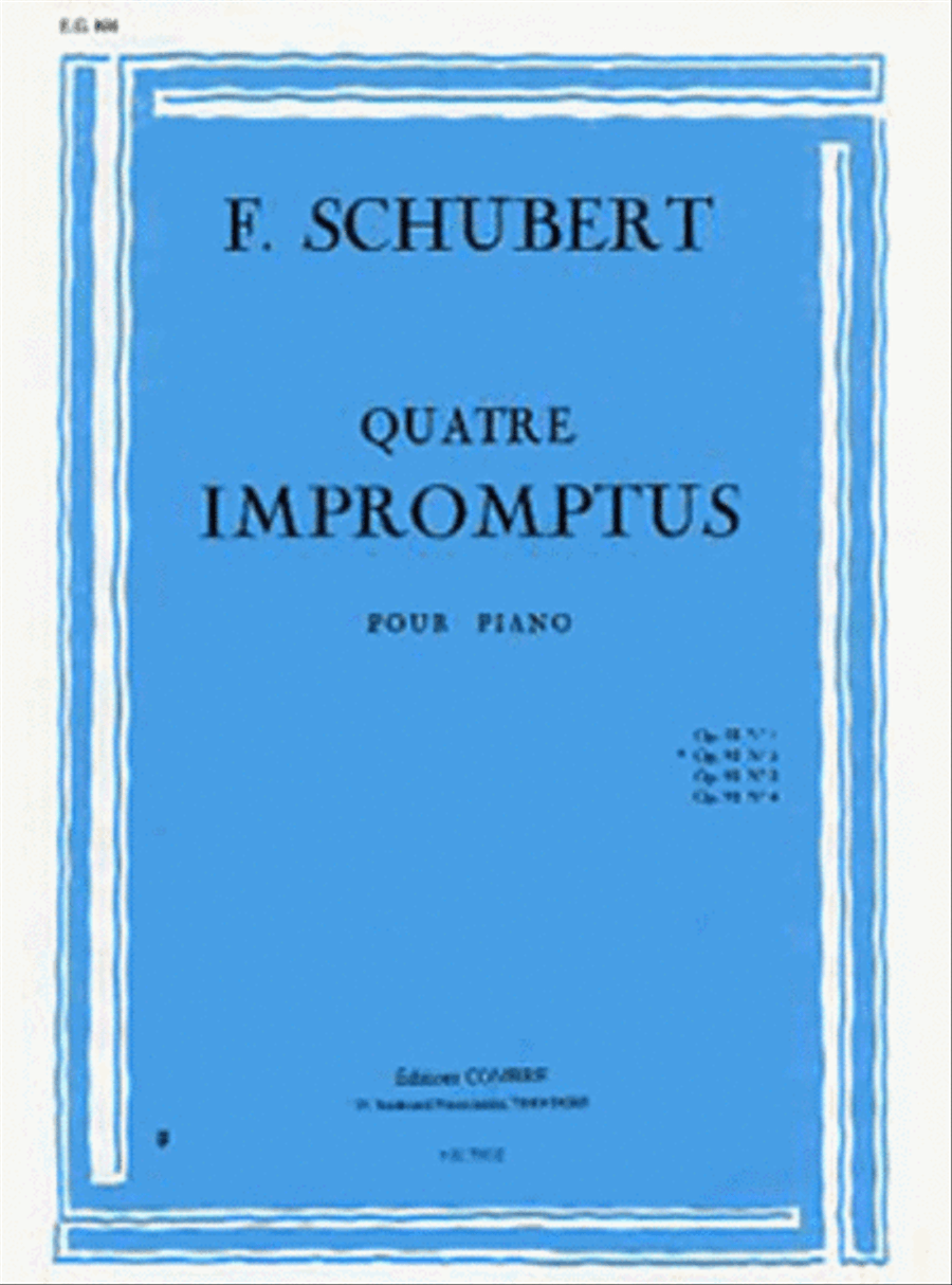 Impromptu Op. 90 No. 2 en Mib maj. Piano Solo scores gallery preview page 1