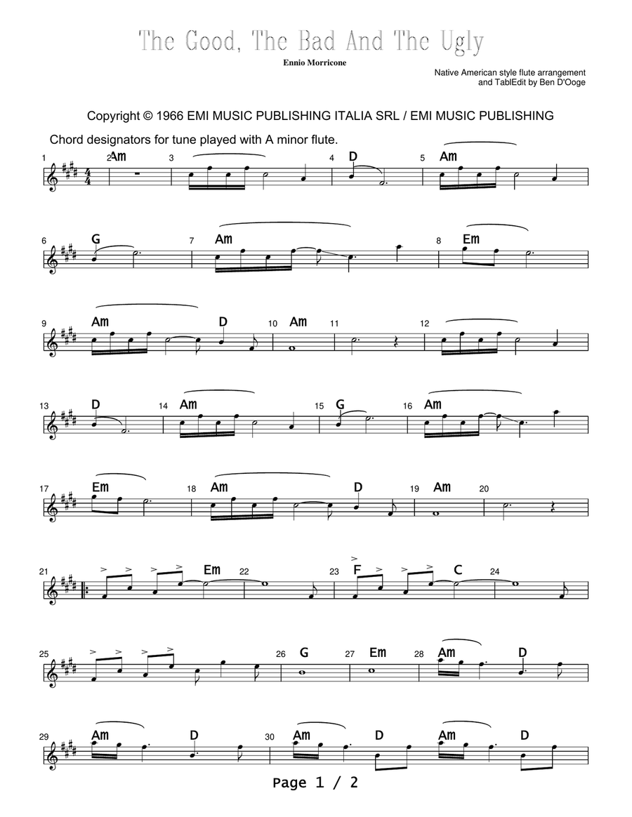 The good the bad and the ugly trumpet cheap