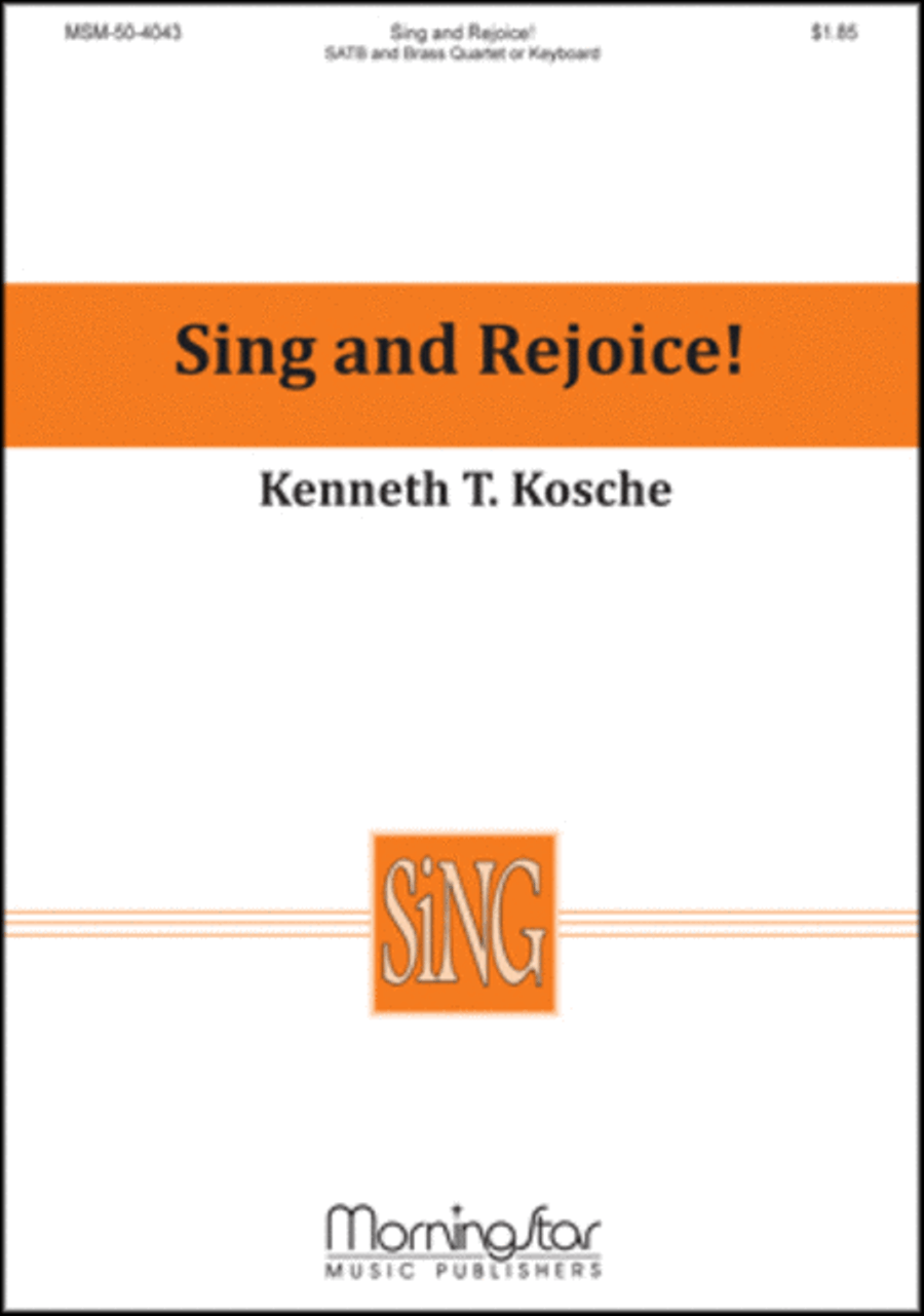 Sing and Rejoice!
