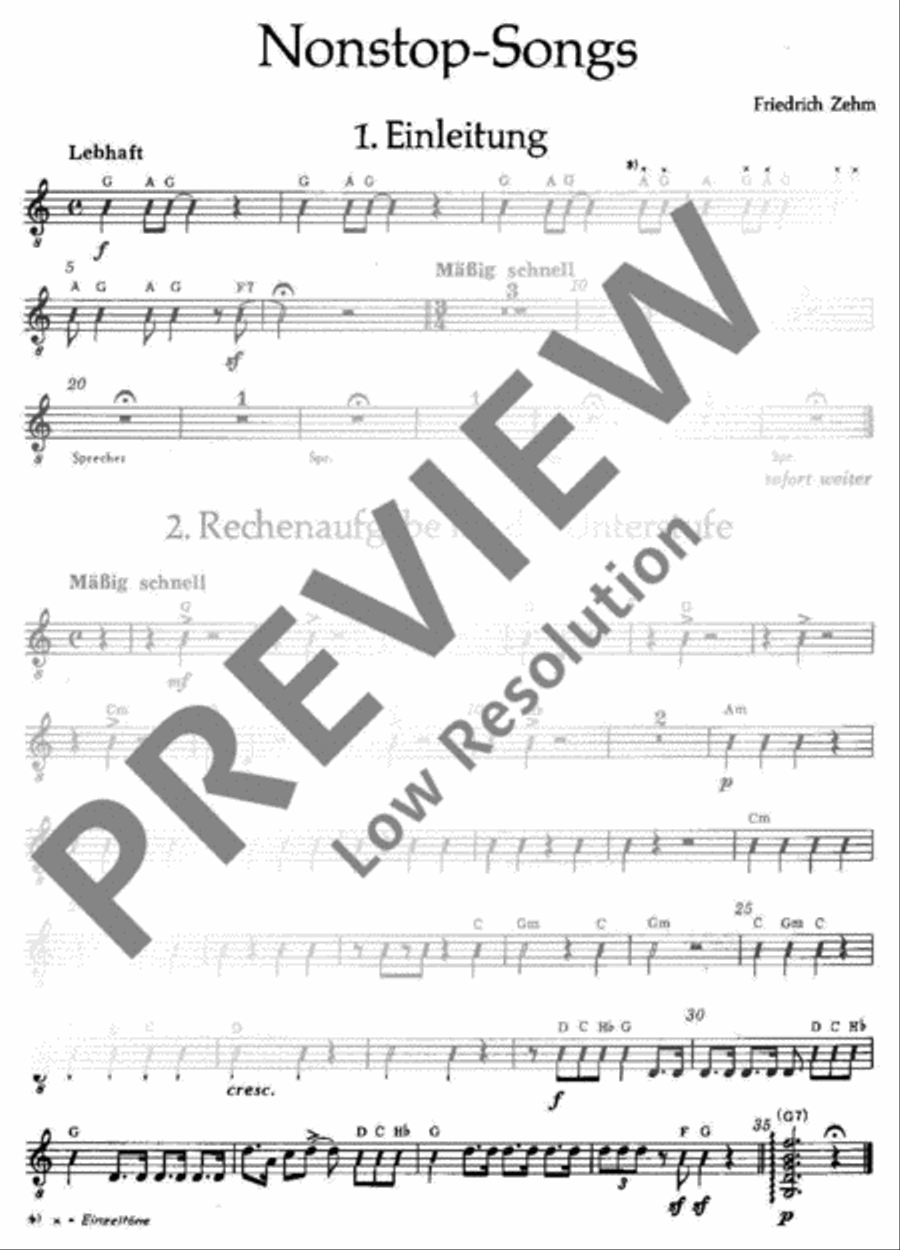 Nonstop-Songs Guitar scores gallery preview page 2