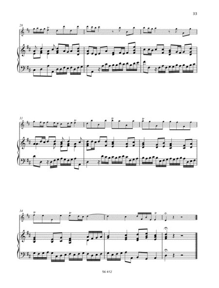 Sonata D major