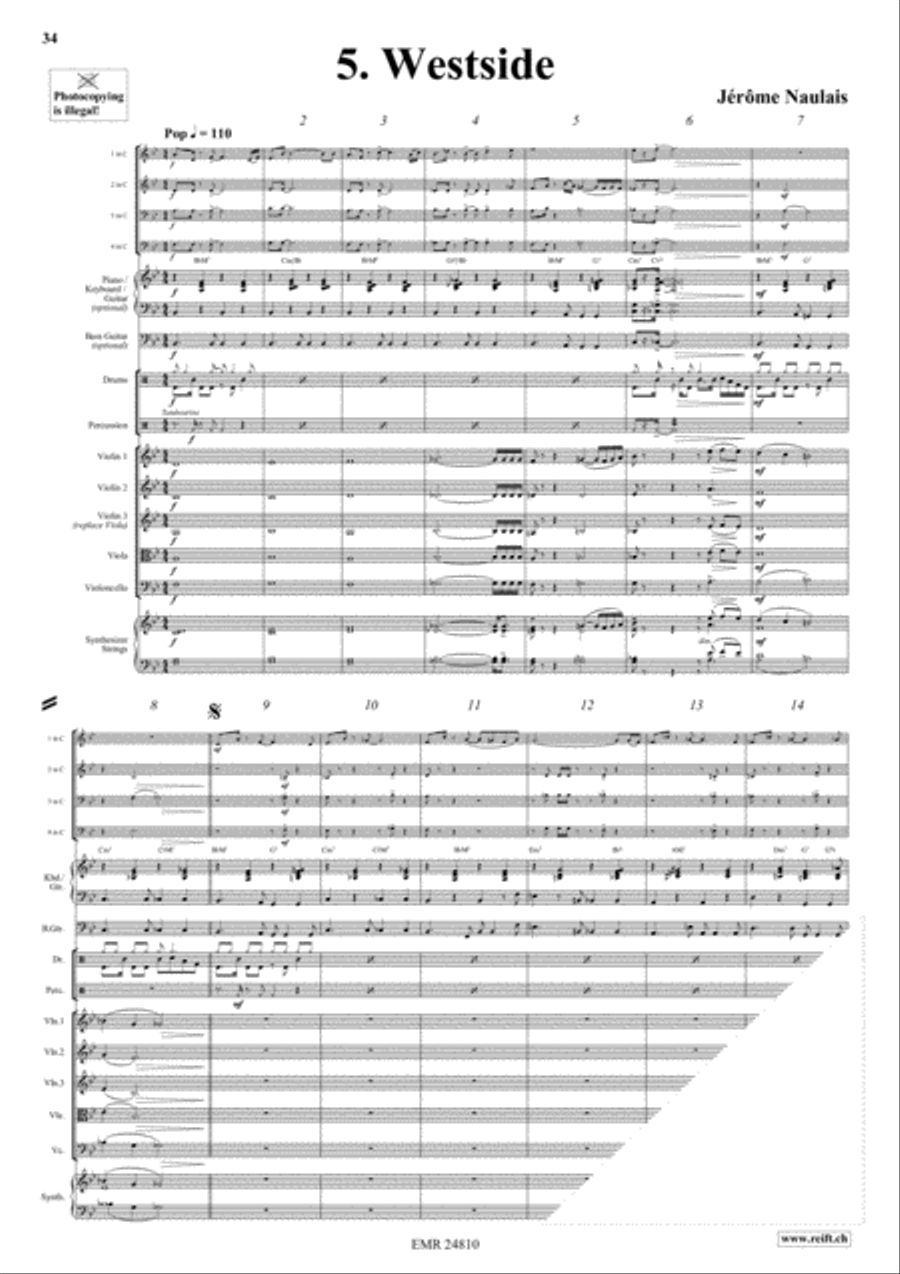 Play With Your Band Volume 4 Brass Ensemble scores gallery preview page 8