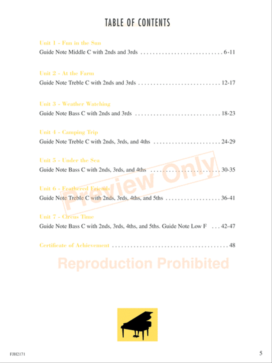 Sight Reading & Rhythm Every Day, Let's Get Started Book B Piano Method scores gallery preview page 3