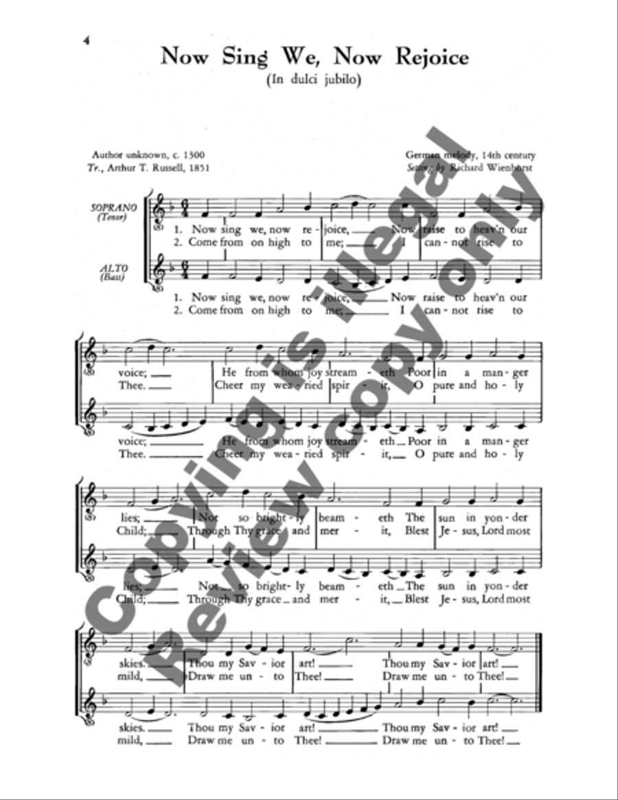 Chorale Settings For the Seasons TB scores gallery preview page 7