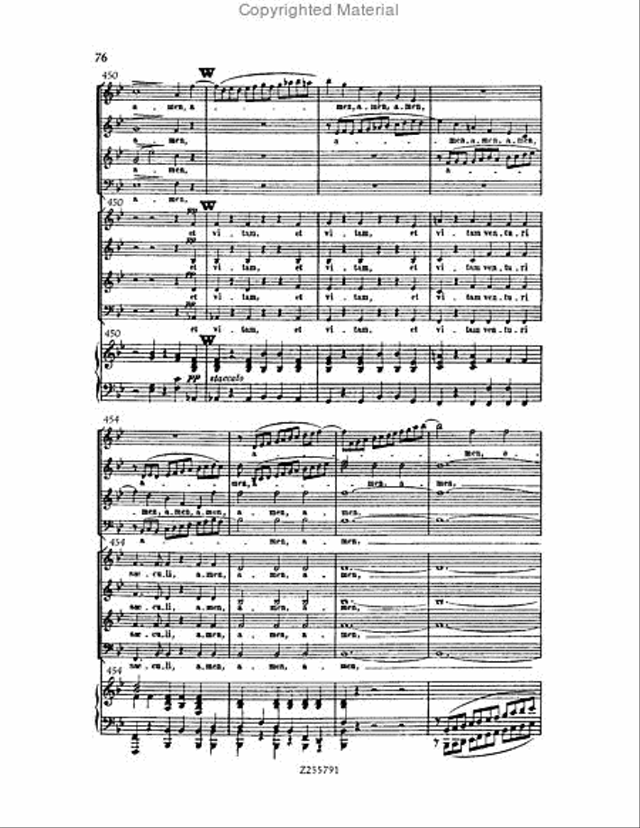 Missa Solemnis, Op.123 Choir scores gallery preview page 76