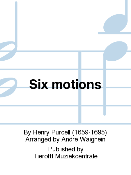 Six Motions, from "Ode on St. Cecilia's Day 1692" image number null