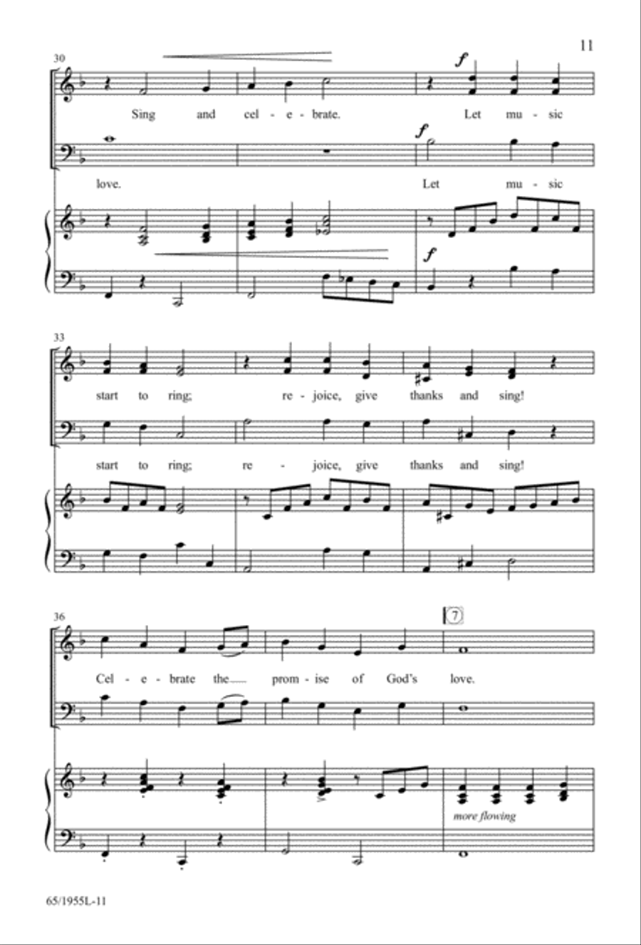 The Promise of a King 3-Part scores gallery preview page 11