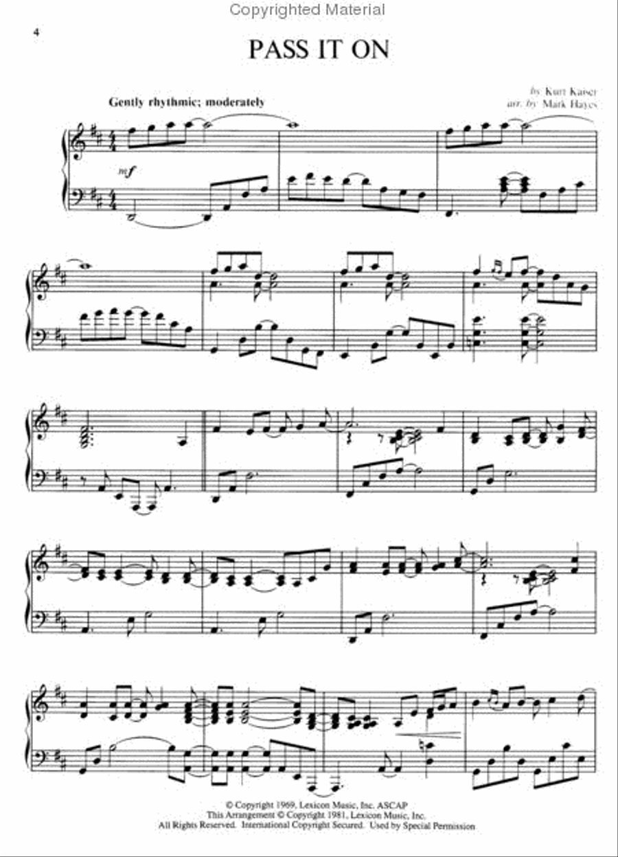 Well-Tempered Praise 1 Piano Solo scores gallery preview page 3