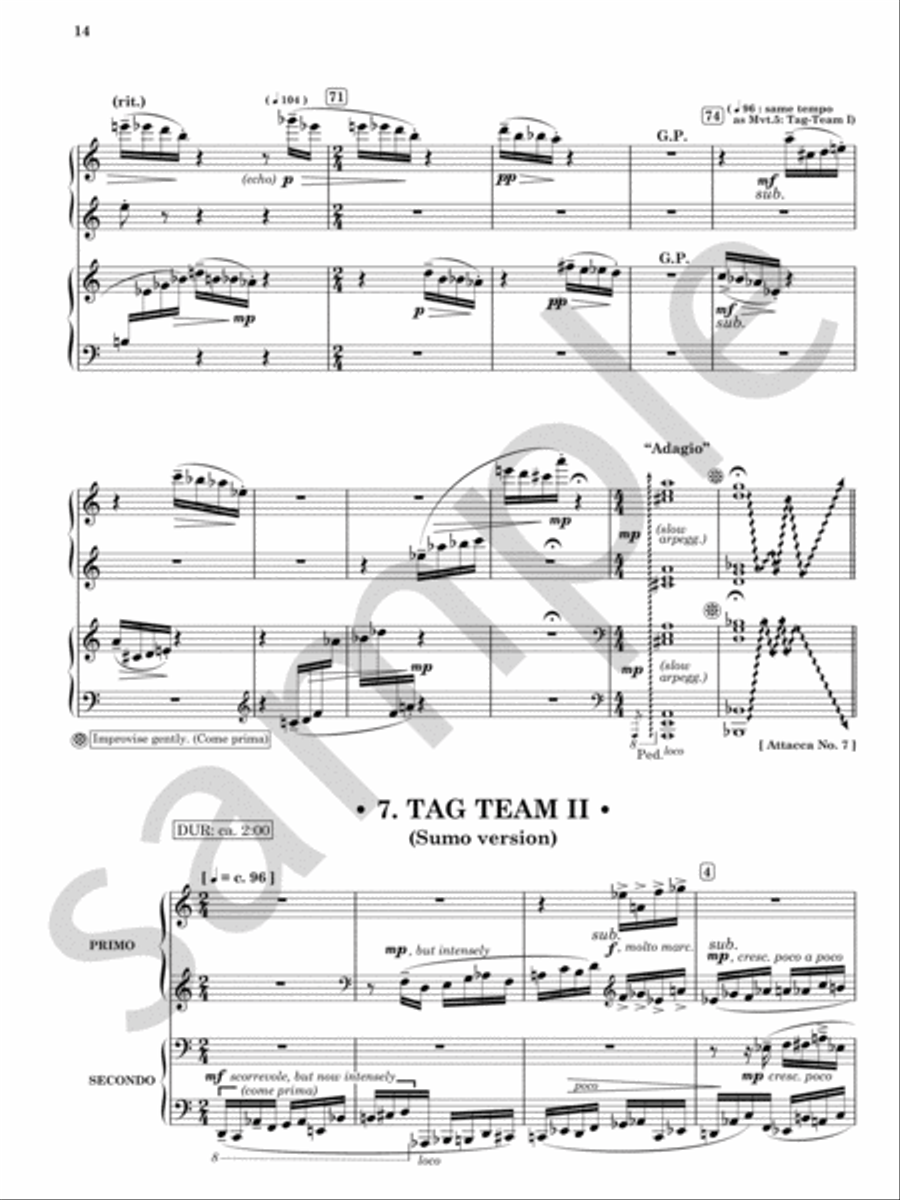 Suite Sixteenths Chamber Music scores gallery preview page 9