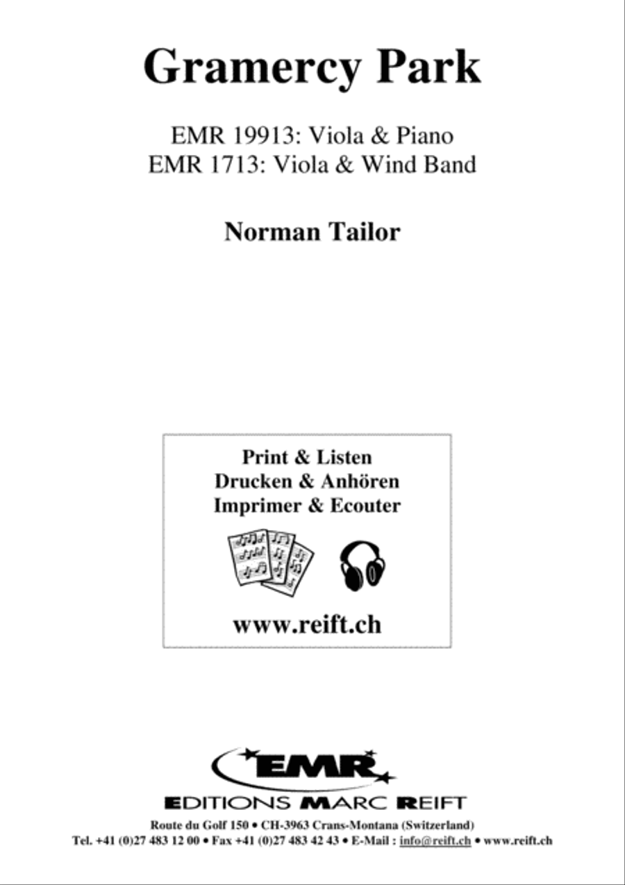 Gramercy Park Gramercy Park Piano Accompaniment scores gallery preview page 2