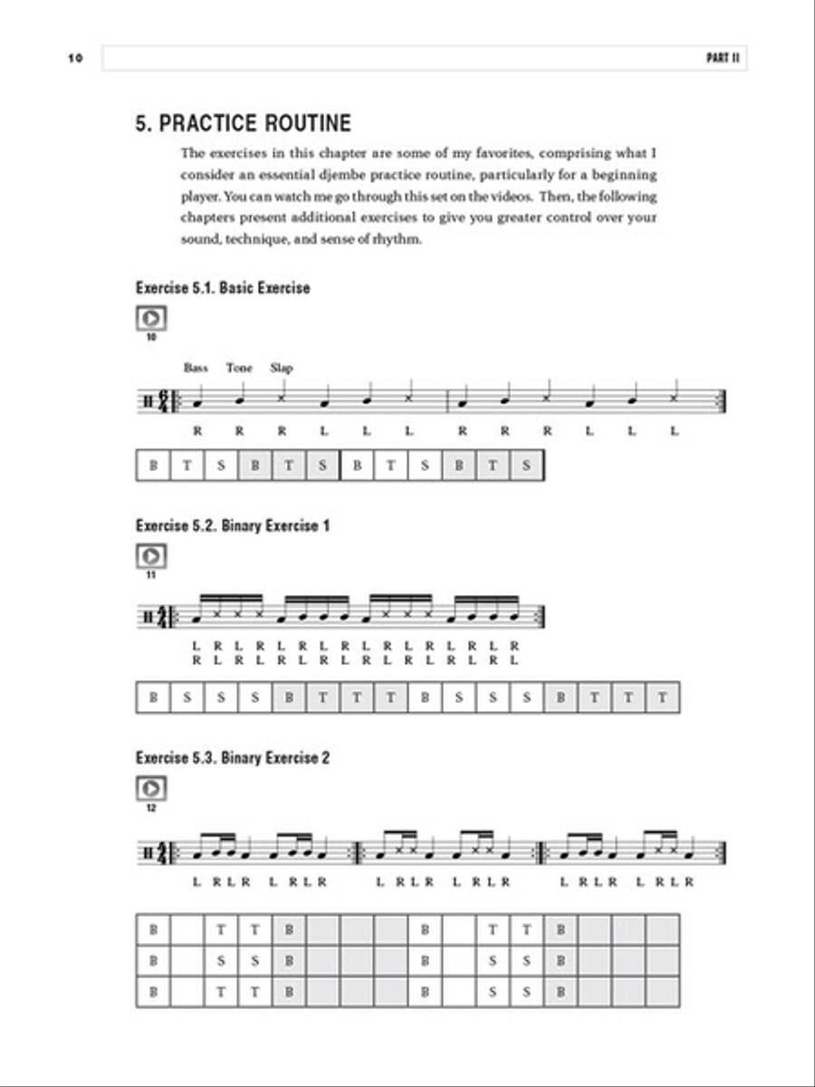 Beginning Djembe Collection / Songbook scores gallery preview page 4