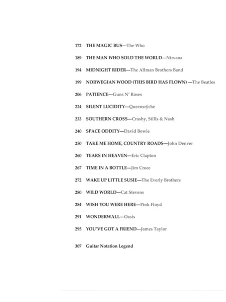 Acoustic Guitar Bible – 2nd Edition Acoustic Guitar scores gallery preview page 3