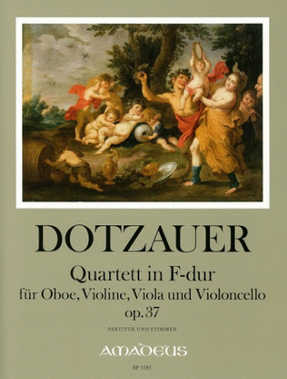 Book cover for Quartet in F Major Op. 37