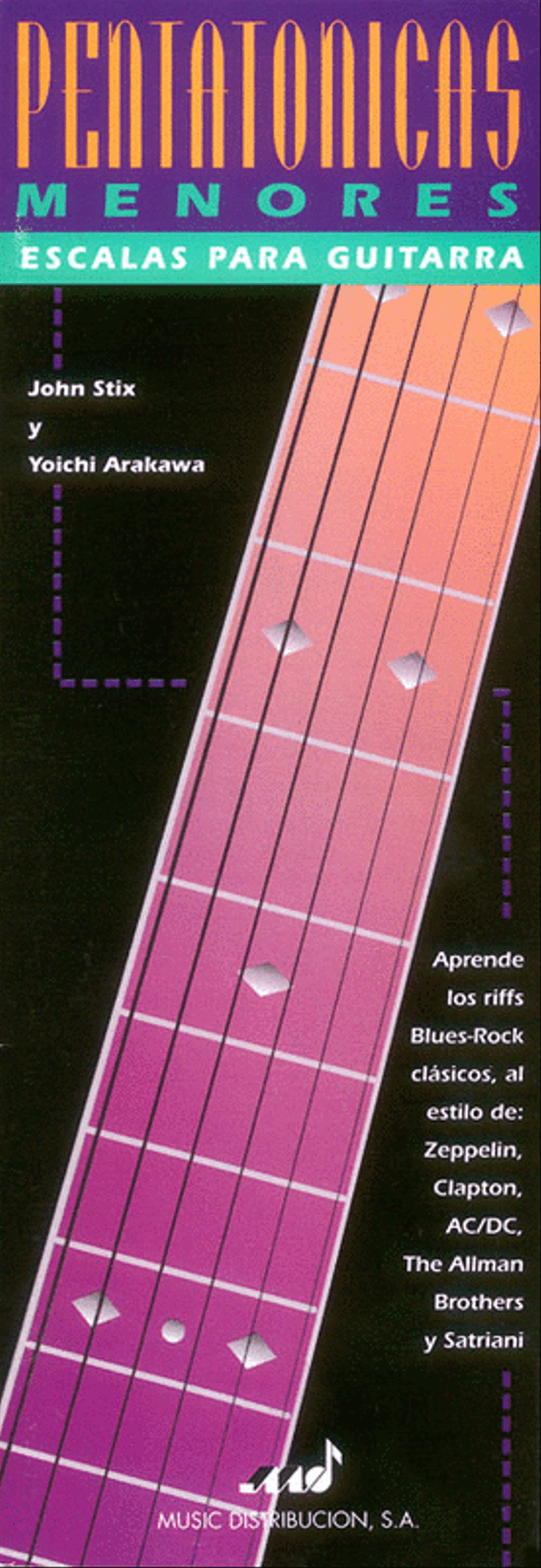 Minor Pentatonic Scales for Guitar Guitar scores gallery preview page 1