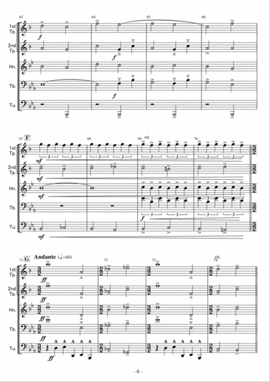 <Brass Quintet> 