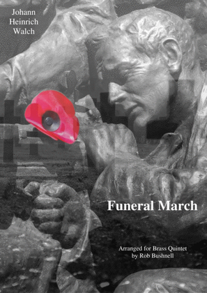 Book cover for Funeral March (Walch)/"Beethoven's Funeral March No.1" - Brass Quintet