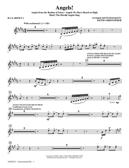 Angels! (Medley) - Bb Clarinet 2