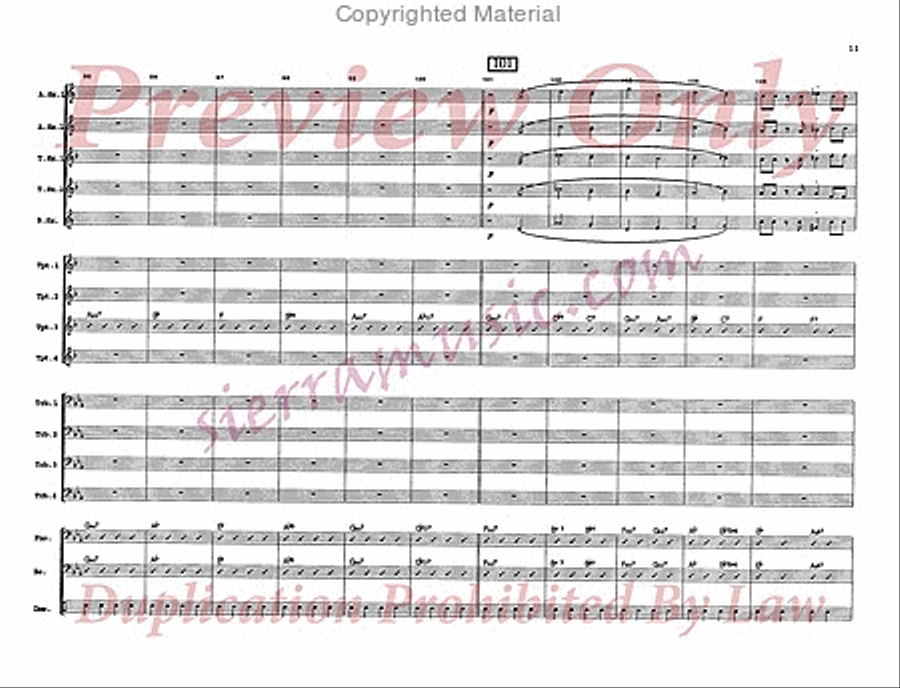 Ol' Man River Big Band scores gallery preview page 12