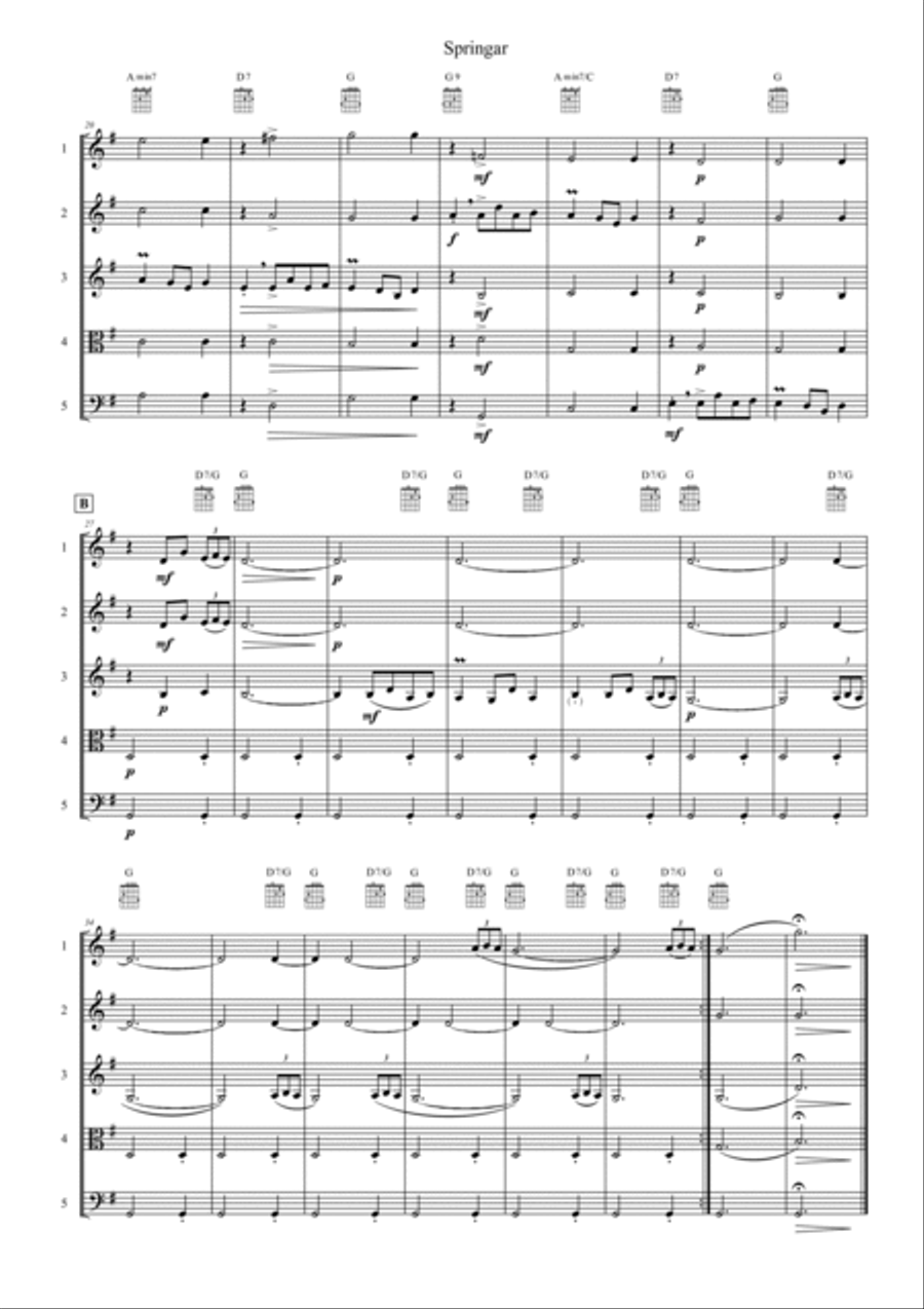 Springar School and Community scores gallery preview page 2