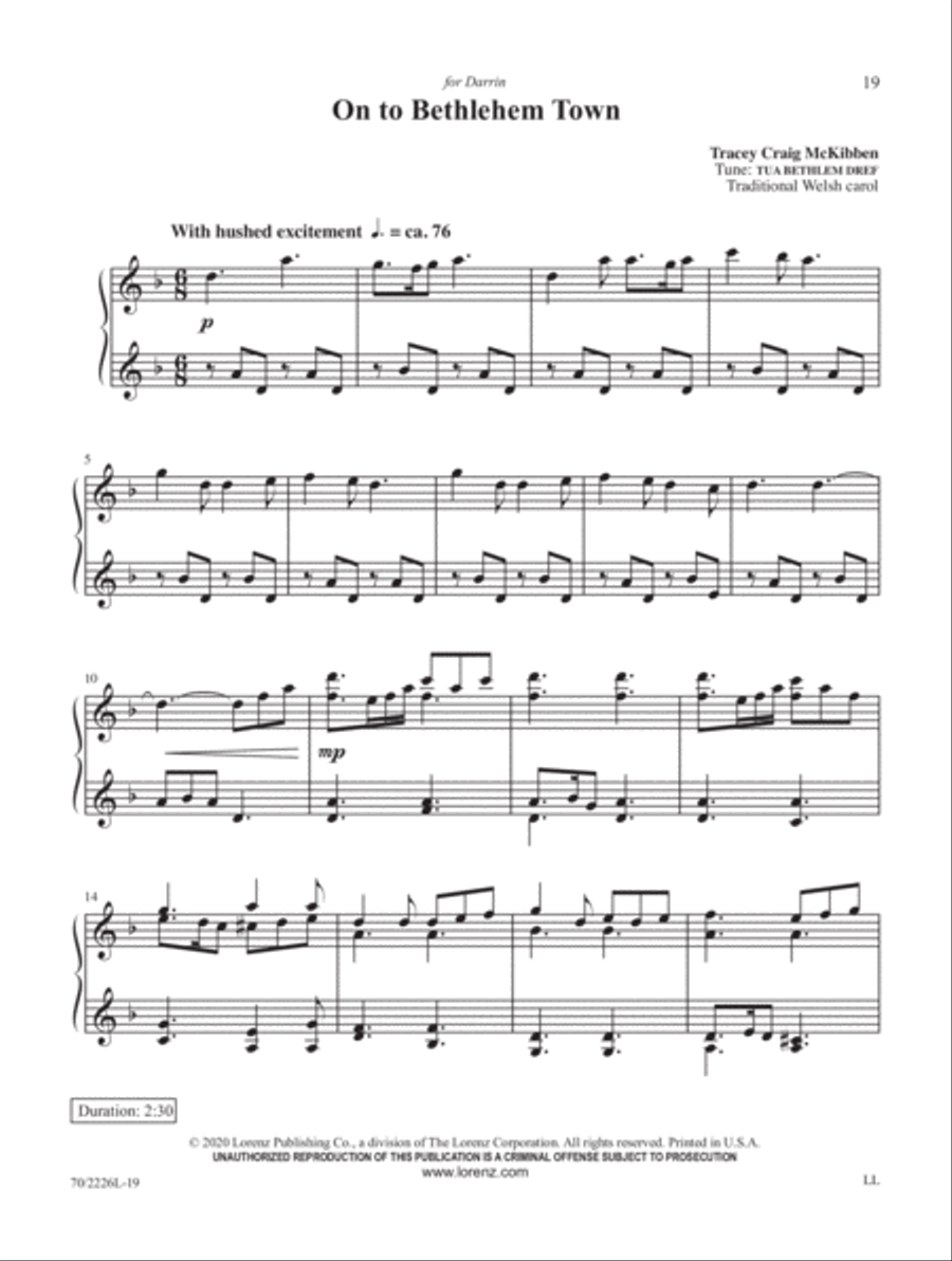 Vast as the Ocean Piano Solo scores gallery preview page 6
