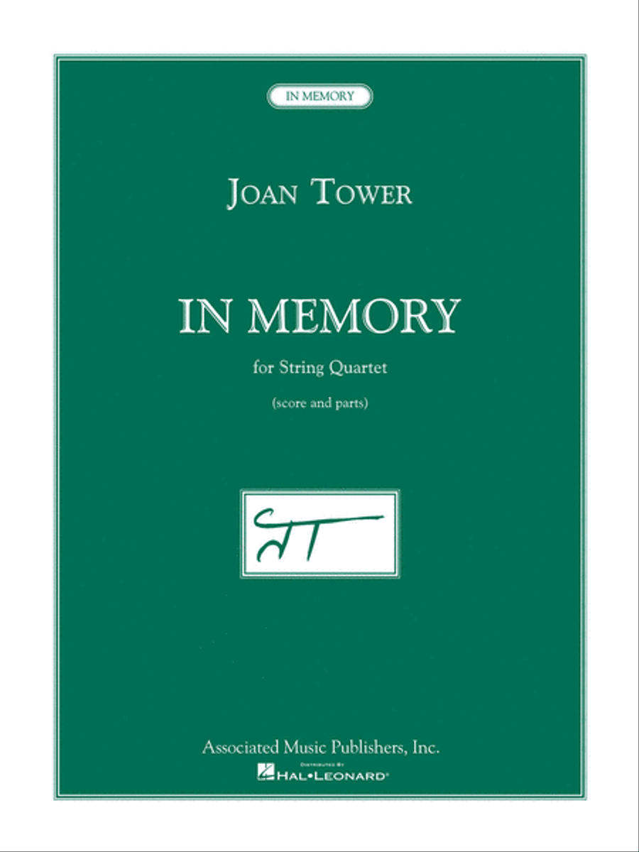 In Memory String Quartet scores gallery preview page 1