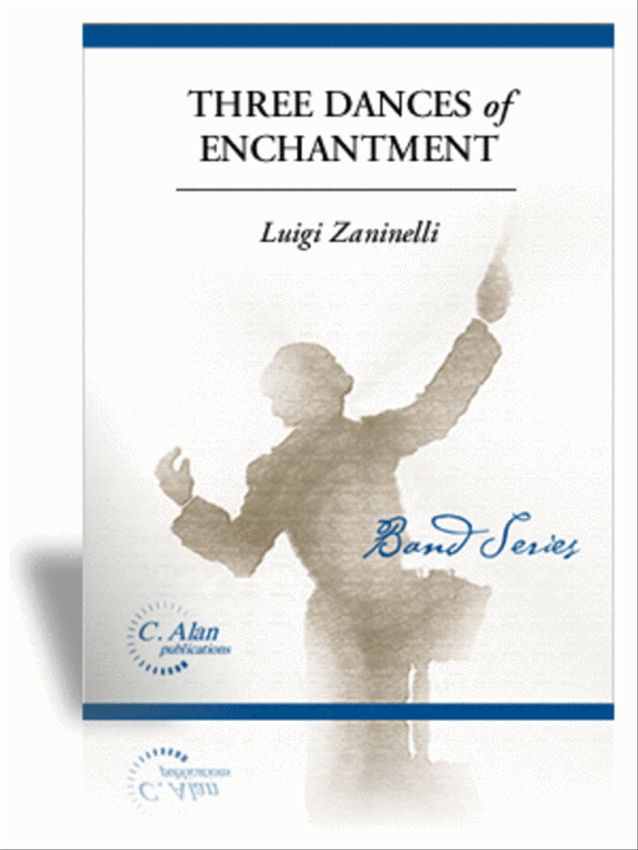 Three Dances of Enchantment Concert Band scores gallery preview page 1