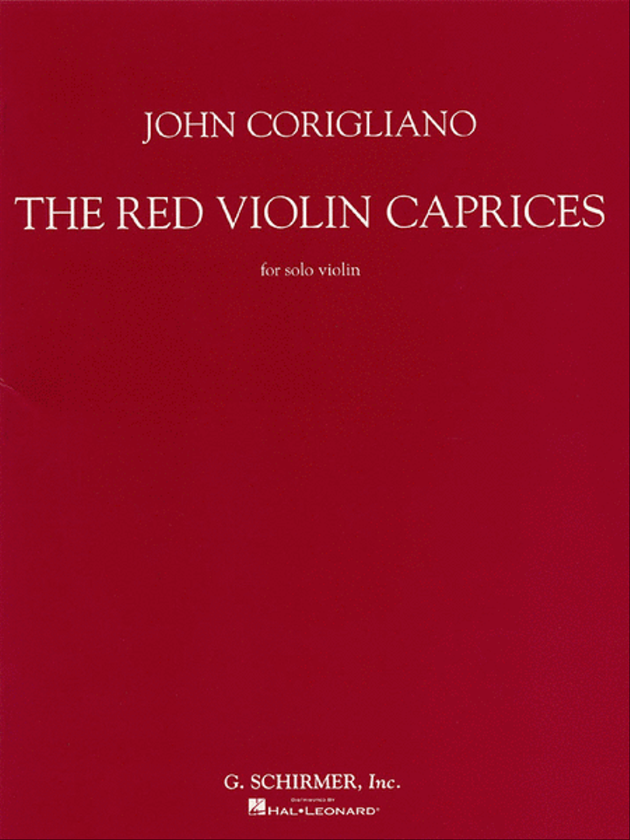 The Red Violin Caprices Violin Solo scores gallery preview page 1