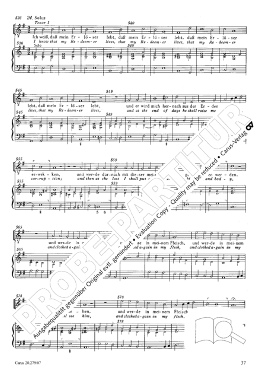 Musikalische Exequien I-III Orchestra scores gallery preview page 38