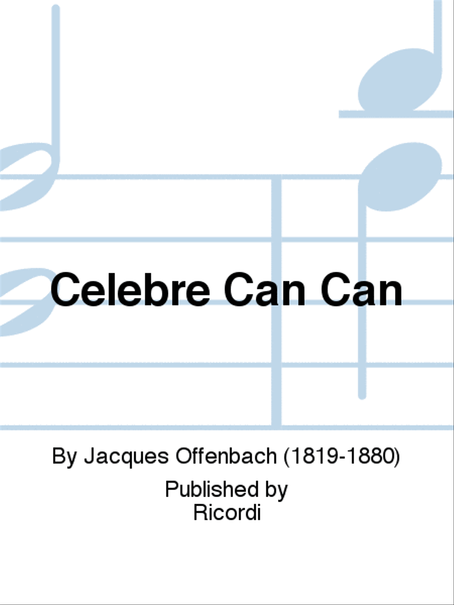 Celebre Can Can School and Community scores gallery preview page 1