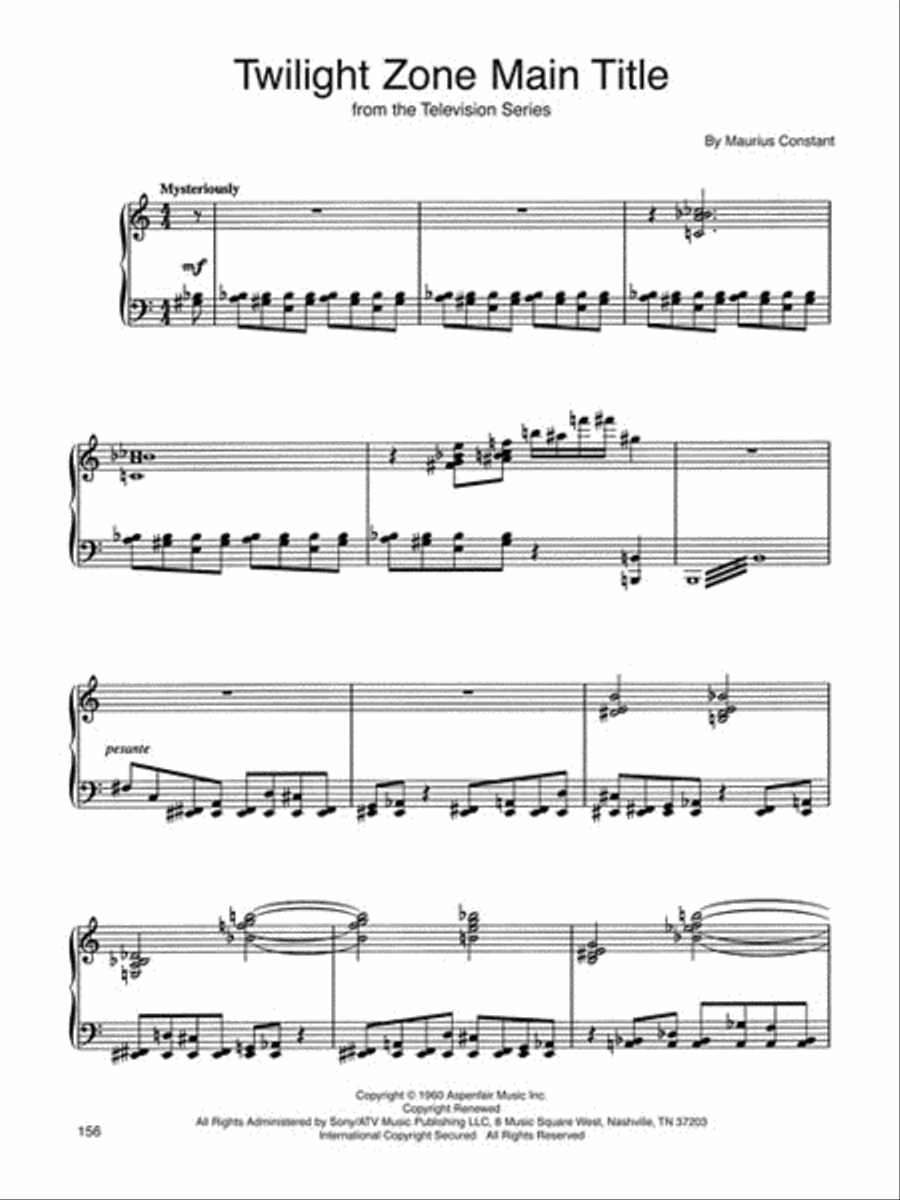 Halloween Spooktacular Piano, Vocal, Guitar scores gallery preview page 6