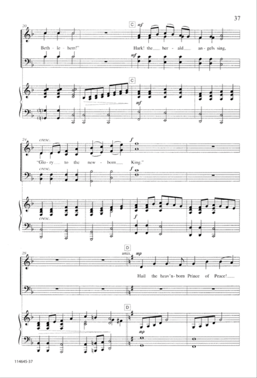 The Newborn King The Newborn King 4-Part scores gallery preview page 45