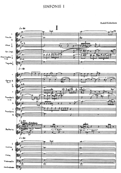 Sinfonie I in drei Sätzen (1966/1967)