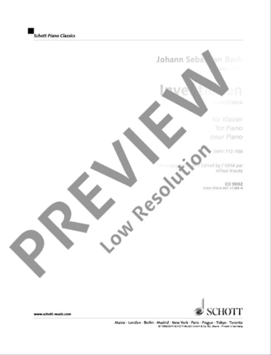 Inventions Piano Method scores gallery preview page 2