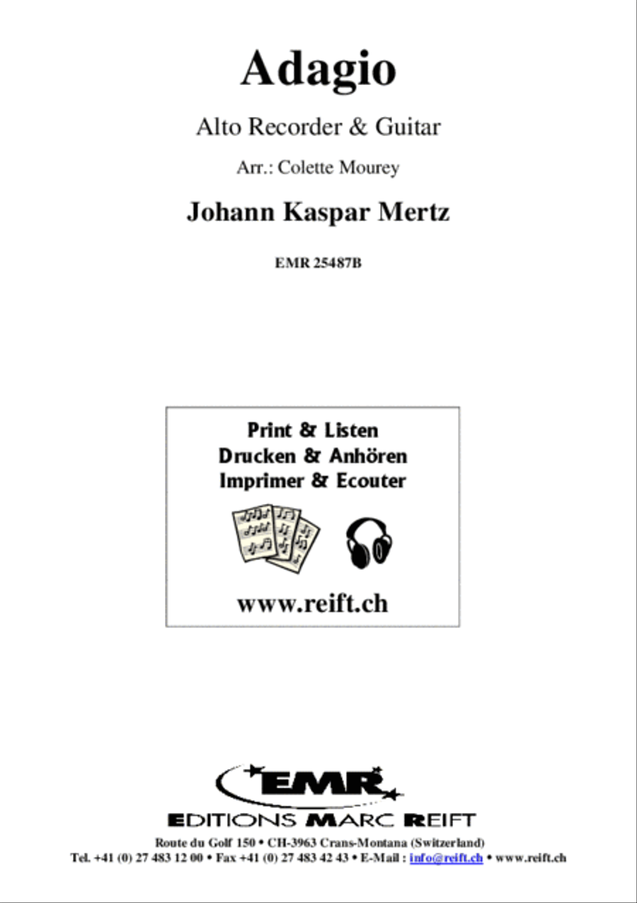 Adagio Adagio Alto Recorder scores gallery preview page 2