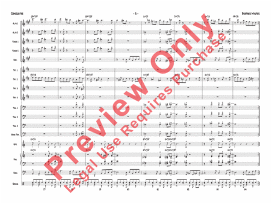 Brother Mister Jazz Ensemble scores gallery preview page 31