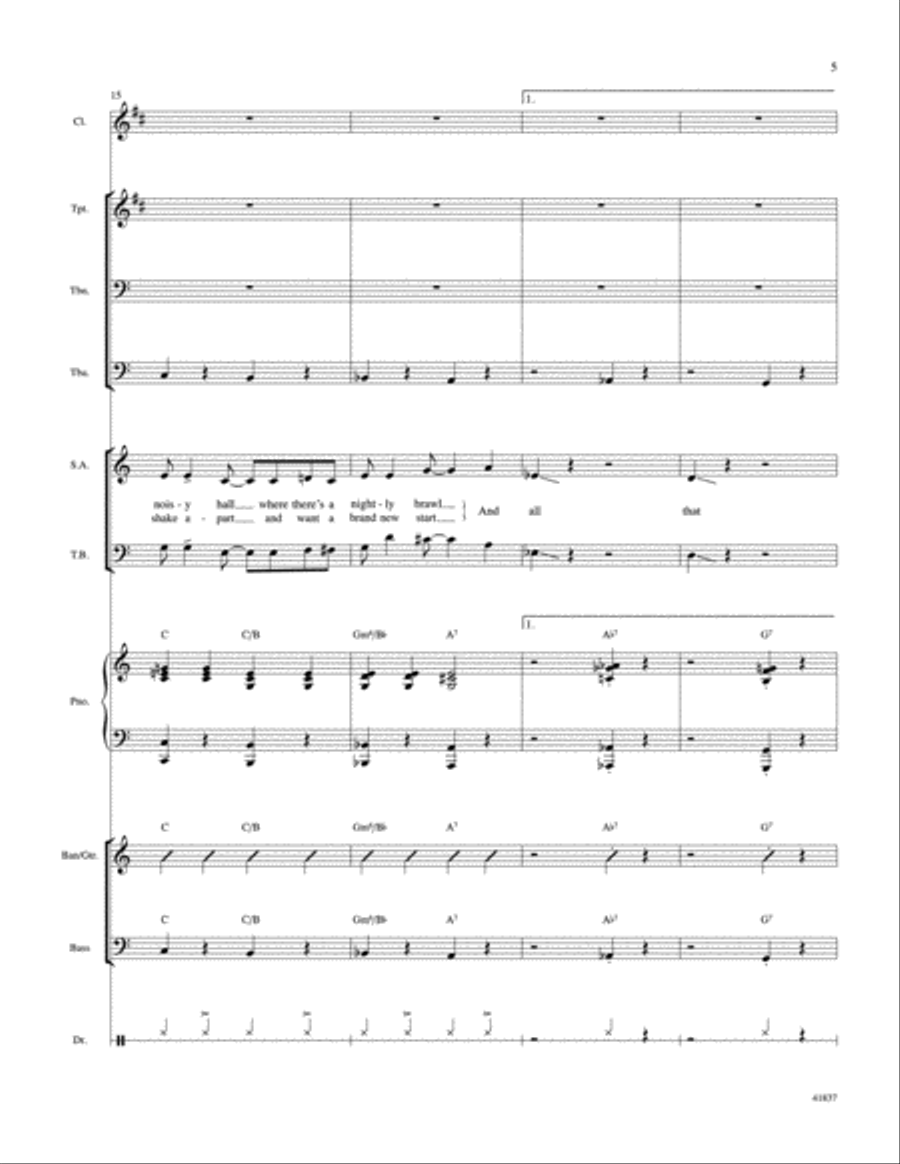 And All That Jazz: Score And All That Jazz: Score Score scores gallery preview page 6