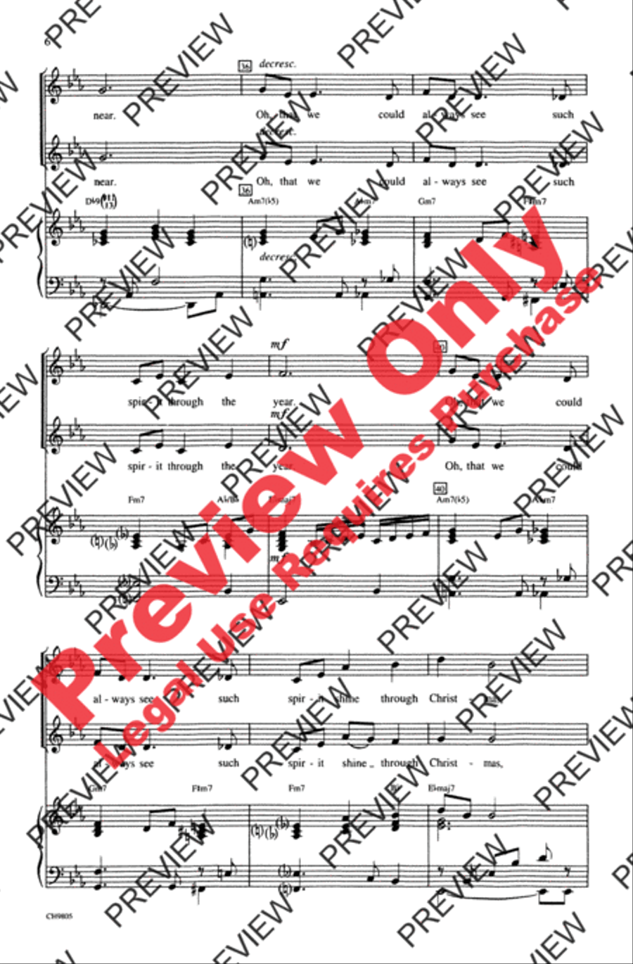 Christmas Time Is Here 2-Part scores gallery preview page 6