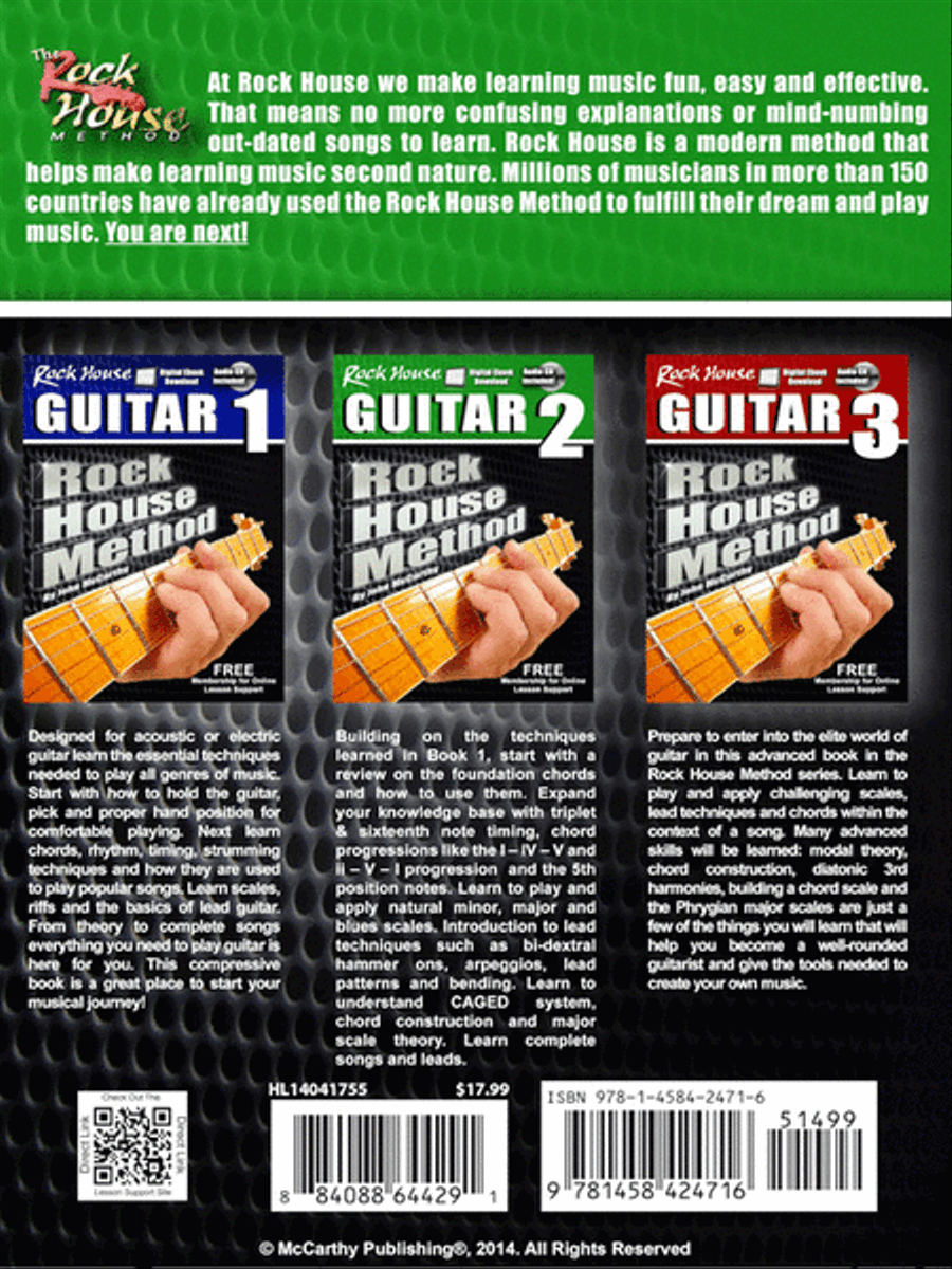 The Rock House Method: Learn Guitar 2 Guitar Tablature scores gallery preview page 6