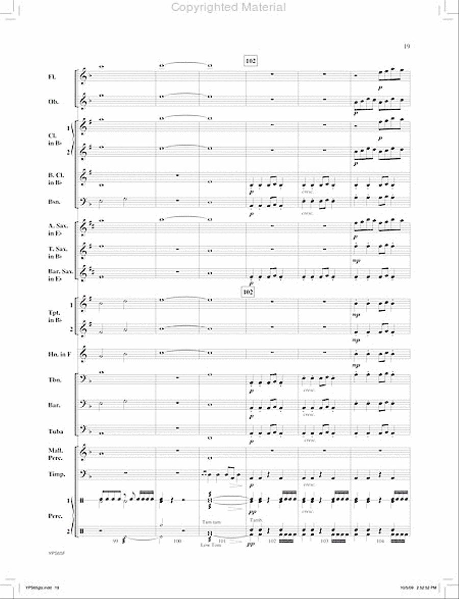 Visigoths Concert Band scores gallery preview page 20