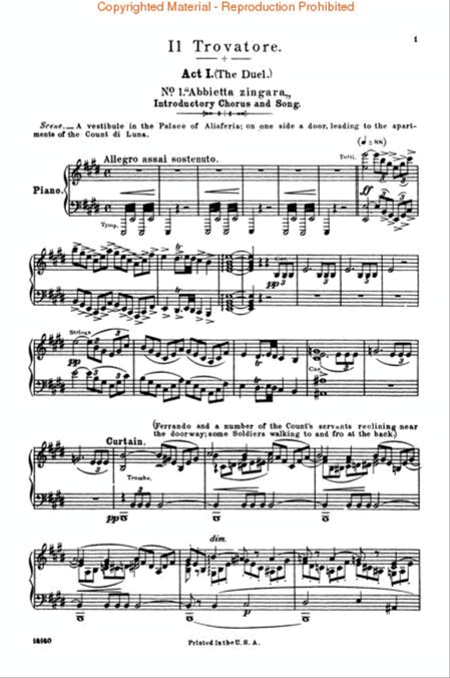 Il Trovatore Voice scores gallery preview page 2